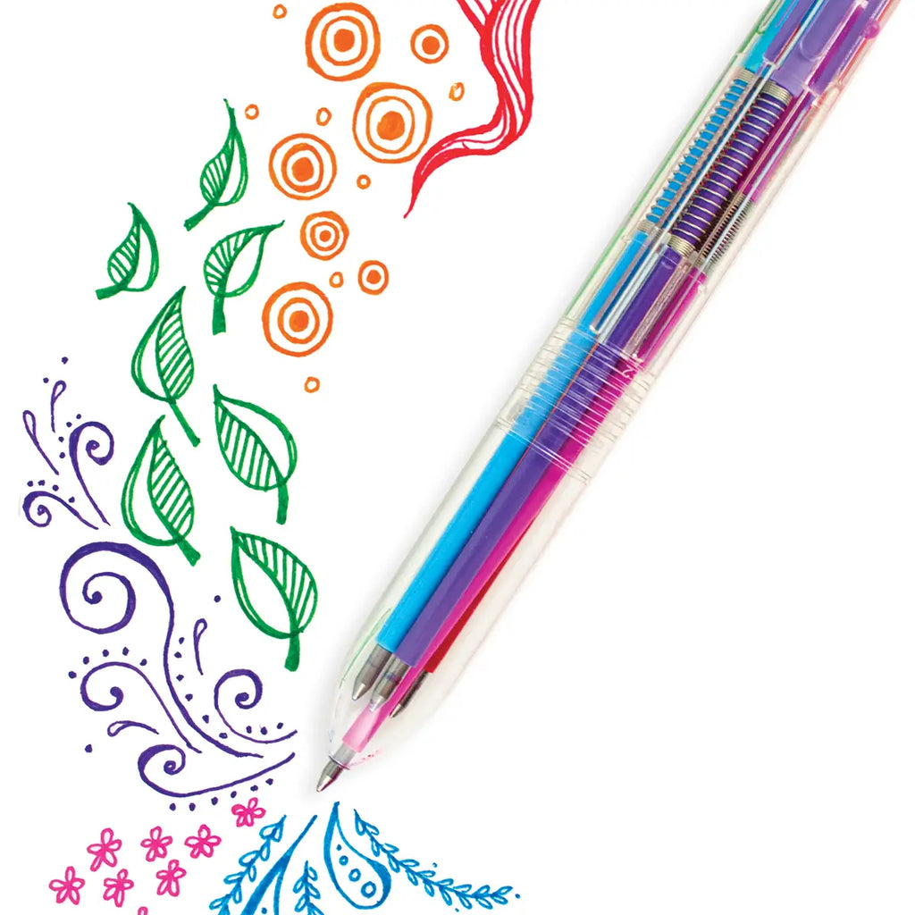 Six Click Colored Gel Pen - Classic - 1 Pen