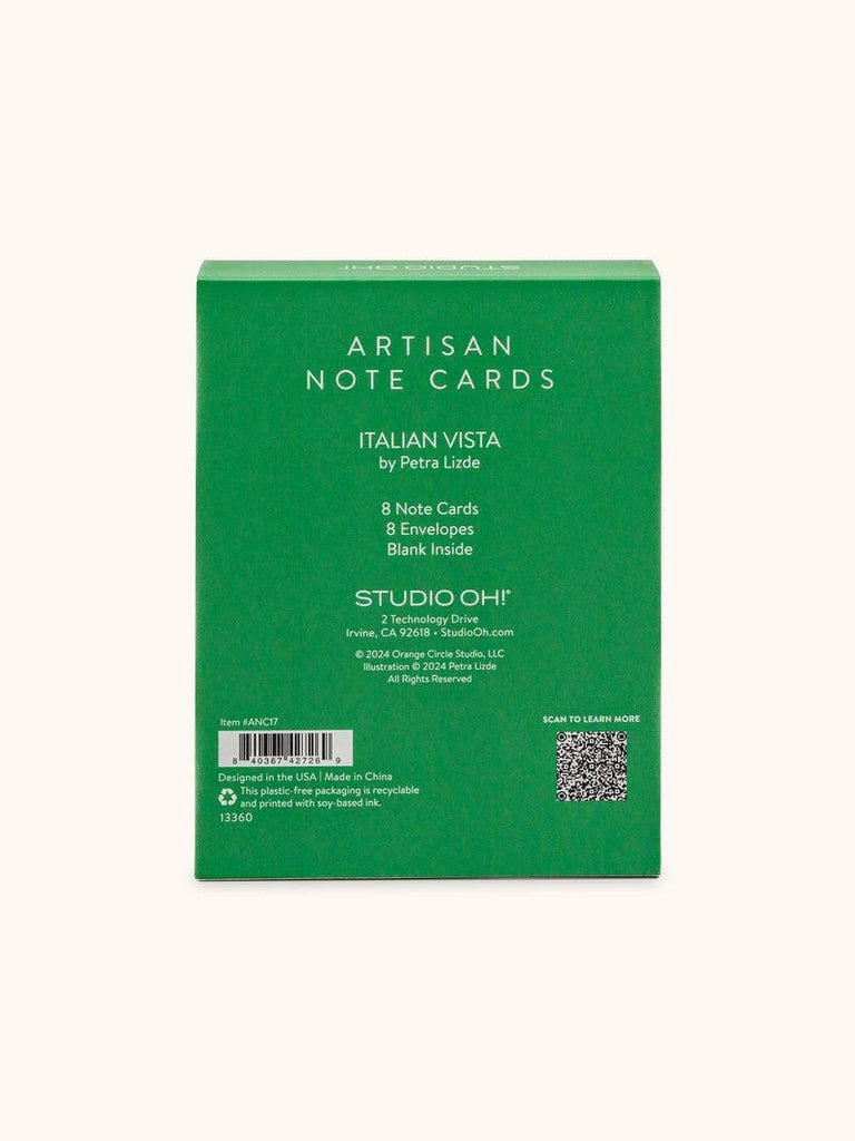 Italian Vista Artisan Note Card Set