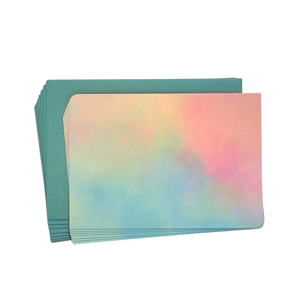 Watercolor Notes (Set of 8)