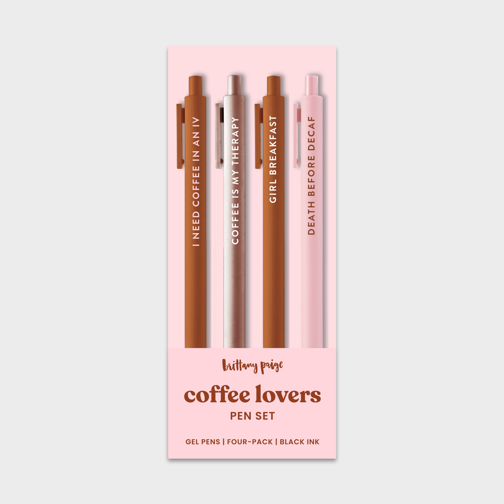 Coffee Lovers Pen Set