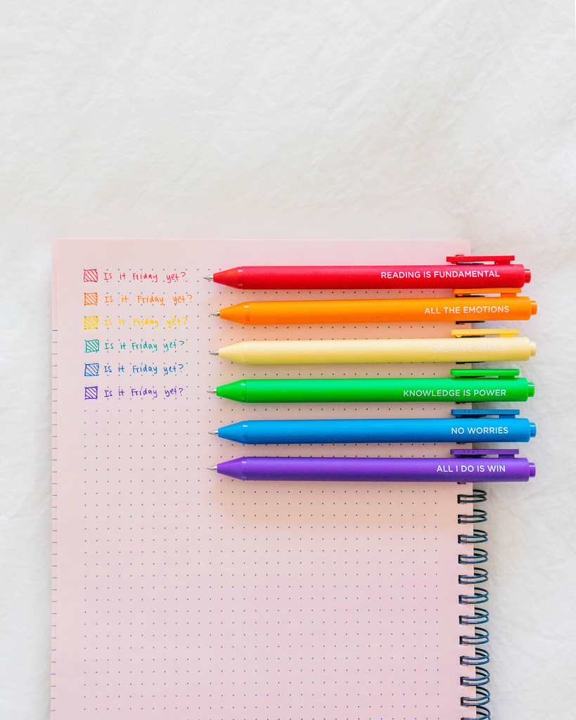 Jotter Sets - 6 pack (Top Sellers!!): What Day Is It?