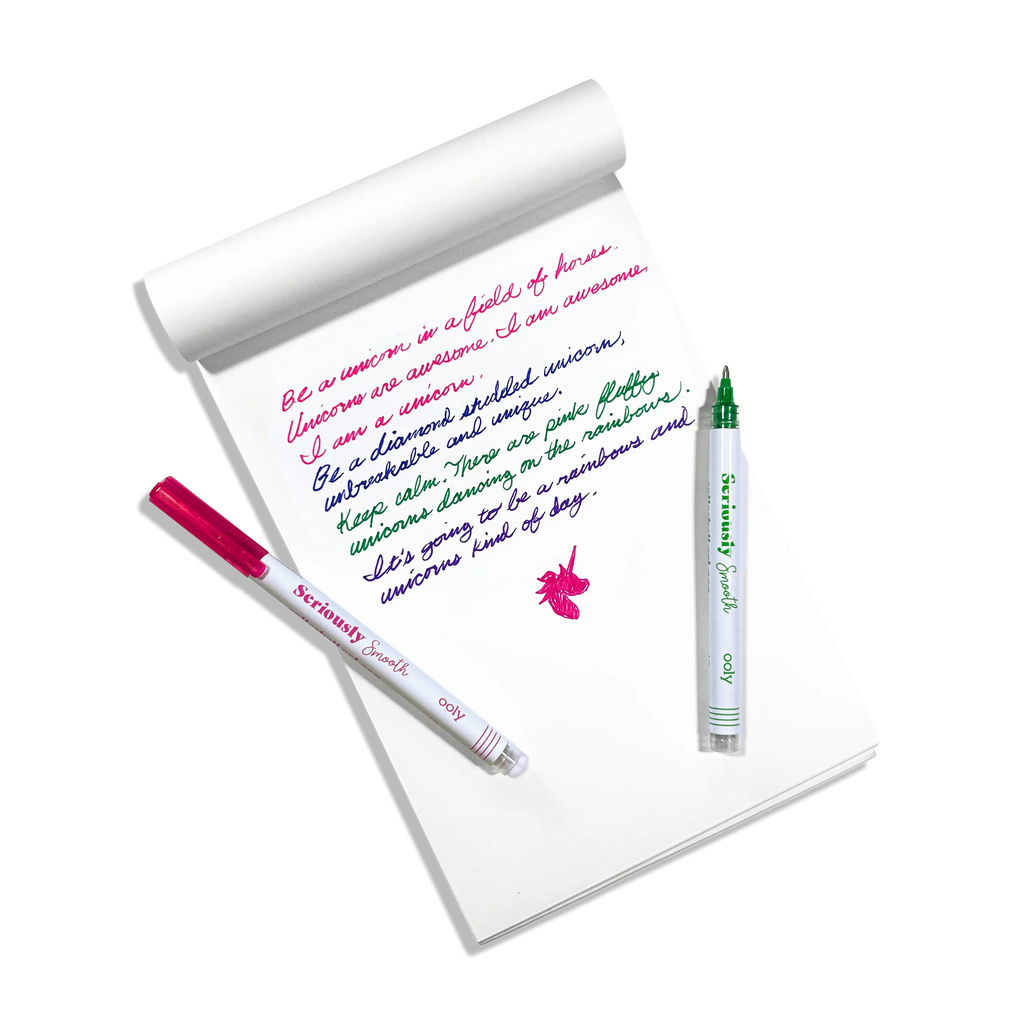 Seriously: Smooth Rollerball Gel Pens (Set of 6)