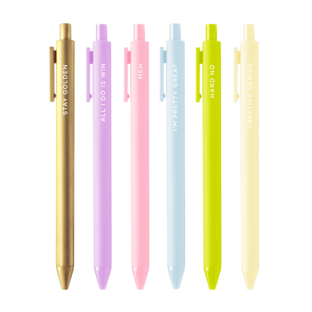 Jotter Gel Pen 6-Pak (5 Sets to Choose From!)