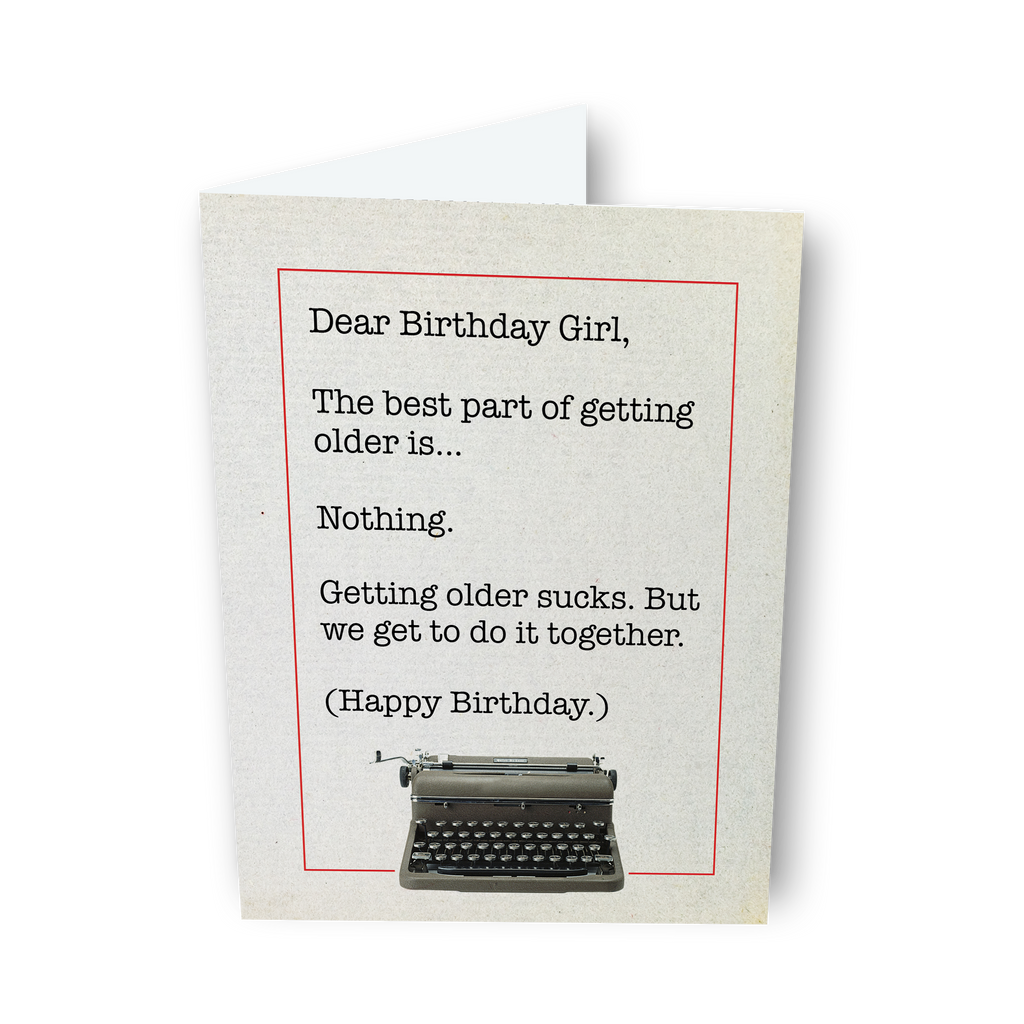 Dear Birthday Girl, a Dear Life Greeting Card
