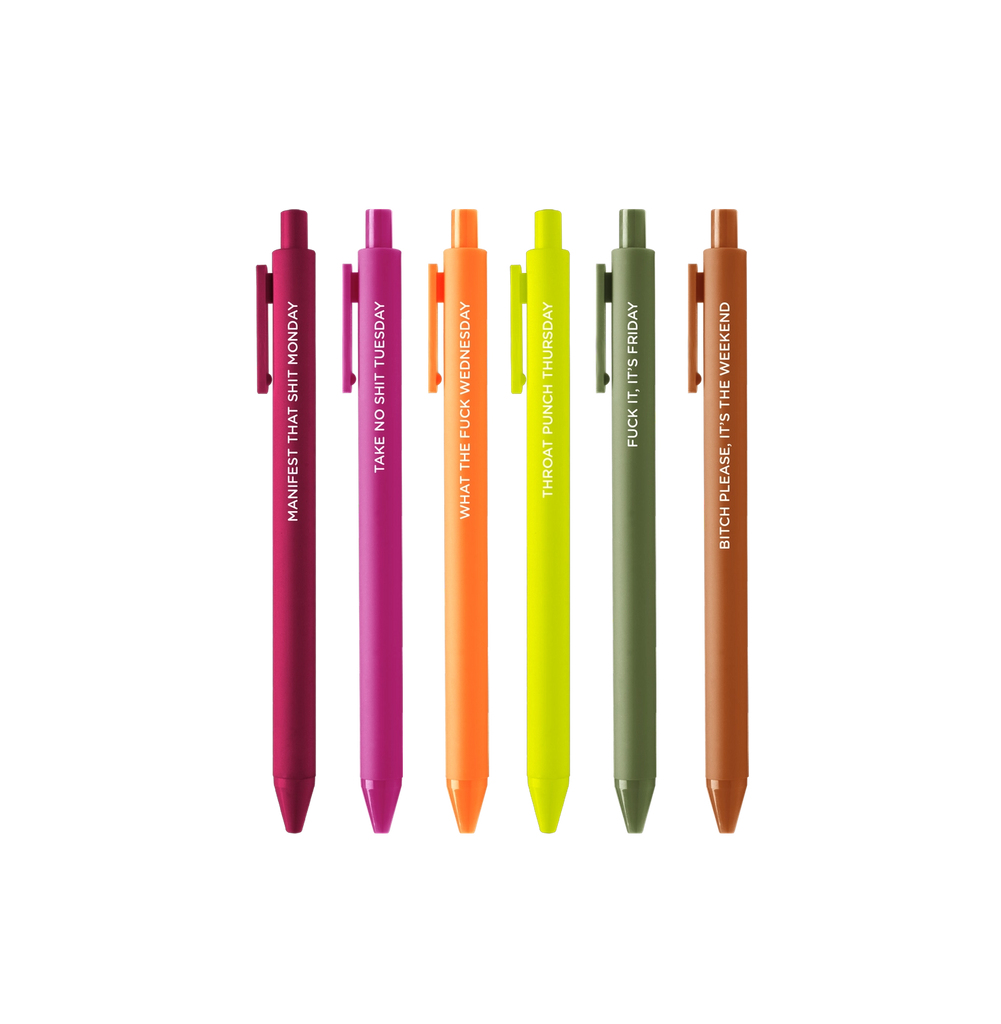 Jotter Gel Pen 6-Pak (5 Sets to Choose From!)