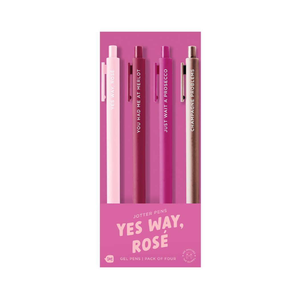 Jotter Gel Pen 4-Pak (8 sets to choose from)