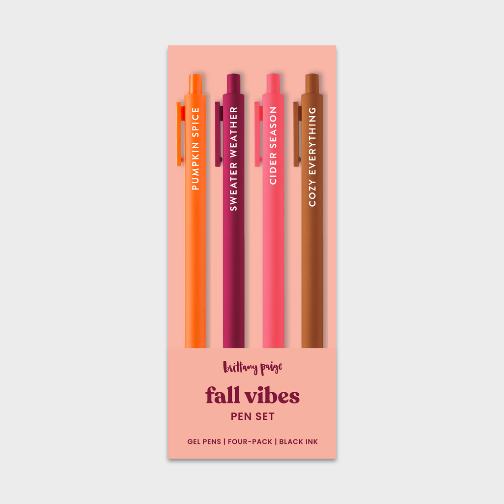 Fall Vibes Autumn Pen Set
