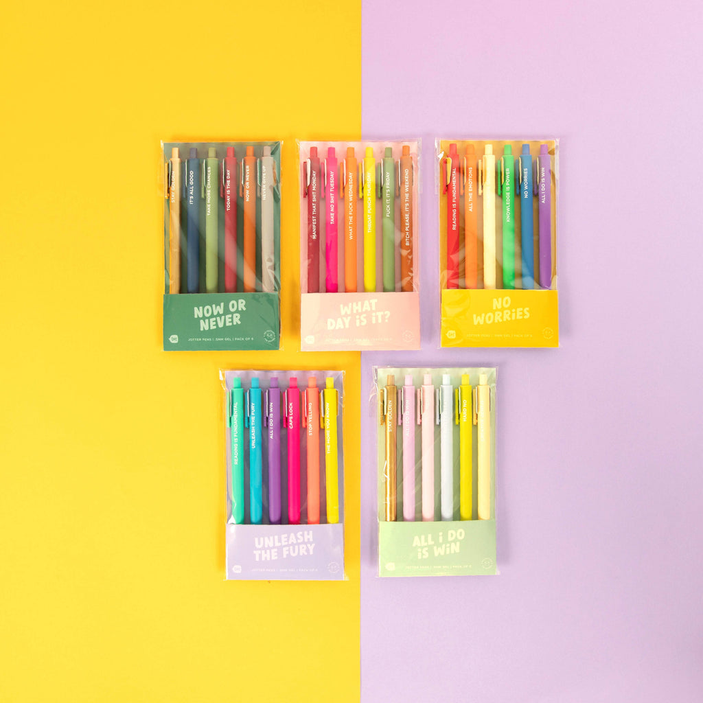 Jotter Sets - 6 pack (Top Sellers!!): What Day Is It?