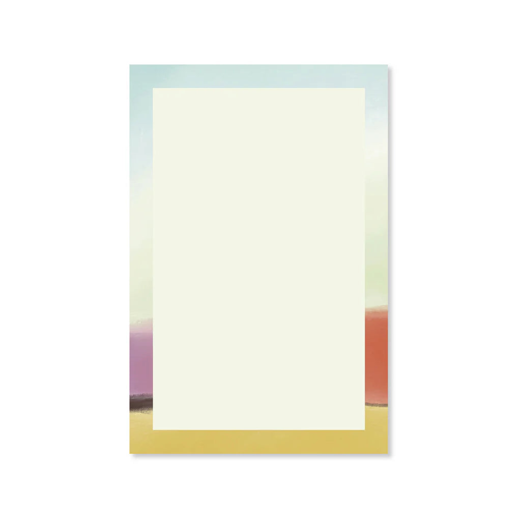 Daybreak Abstract Notepad by Row House 14