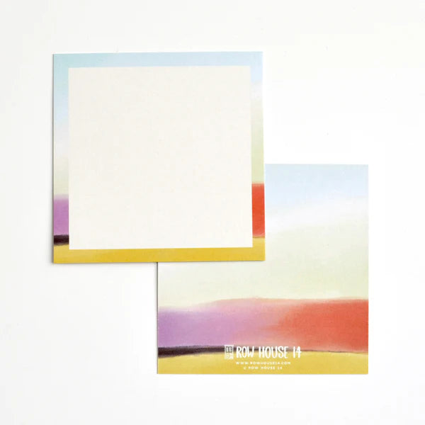 Daybreak Abstract Tiny Notes by Row House 14
