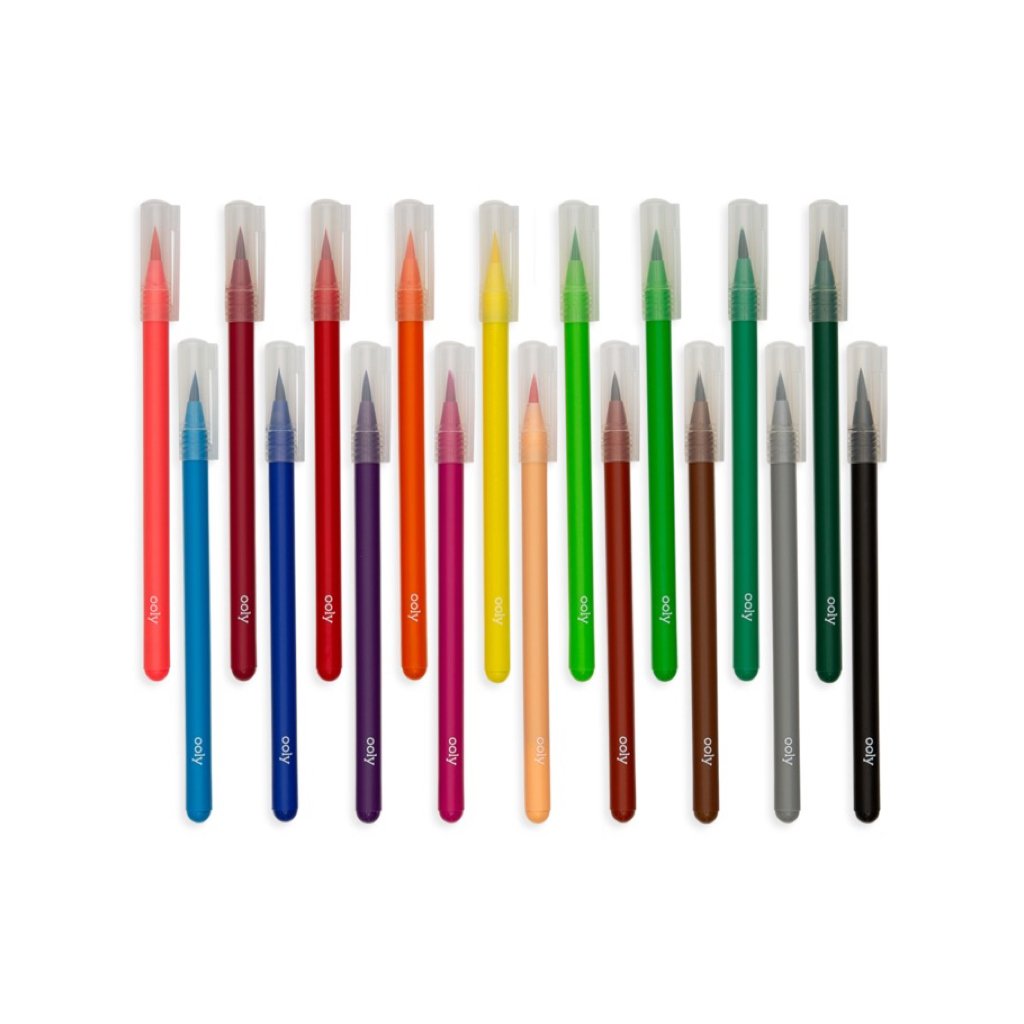 Chroma Blends Watercolor Brush Markers - 18 Colors