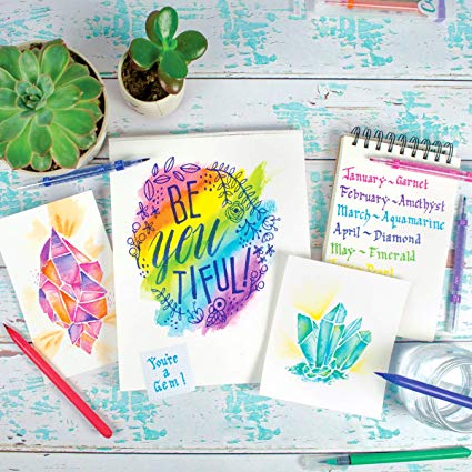 Chroma Blends Watercolor Brush Markers - 18 Colors