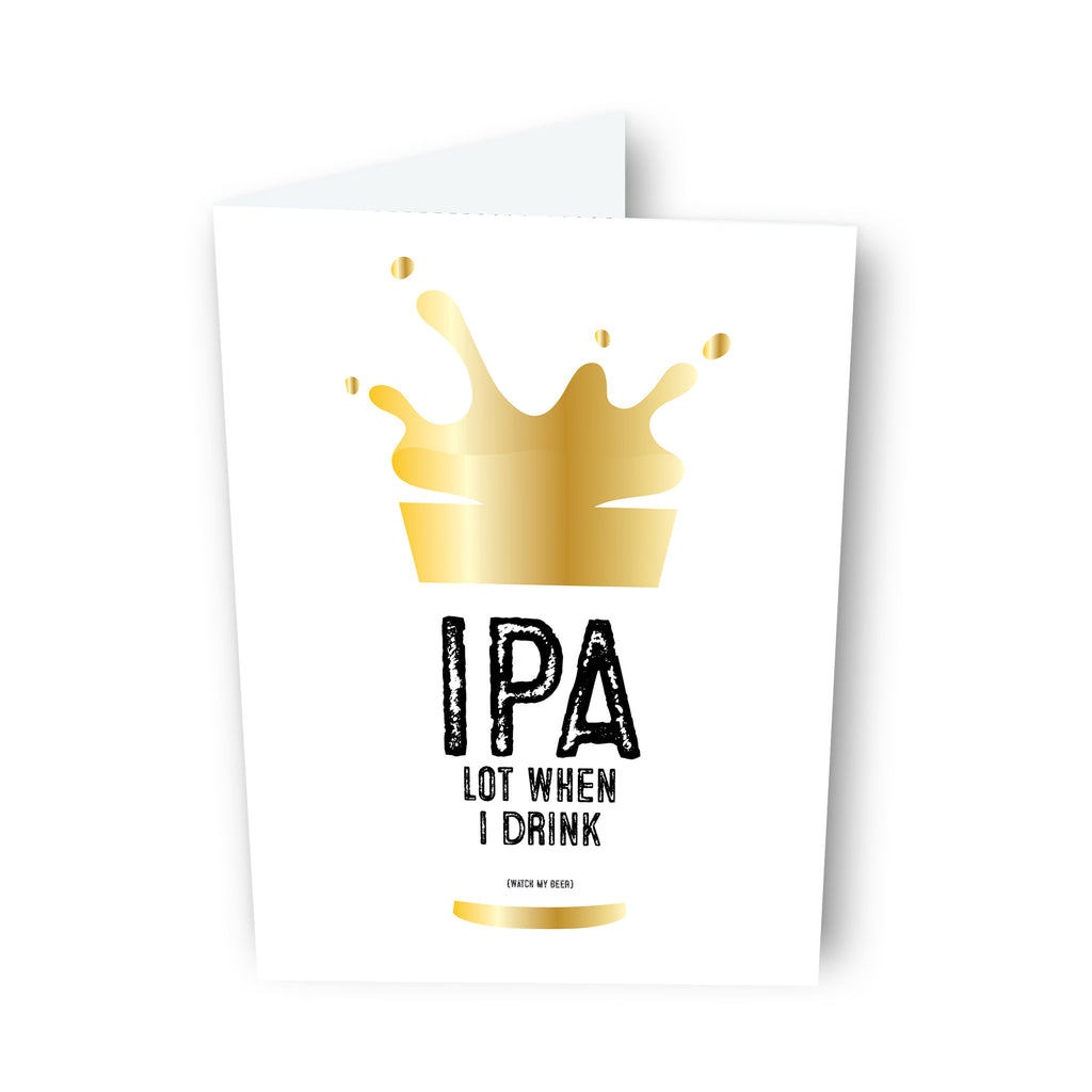 IPA Beer Card