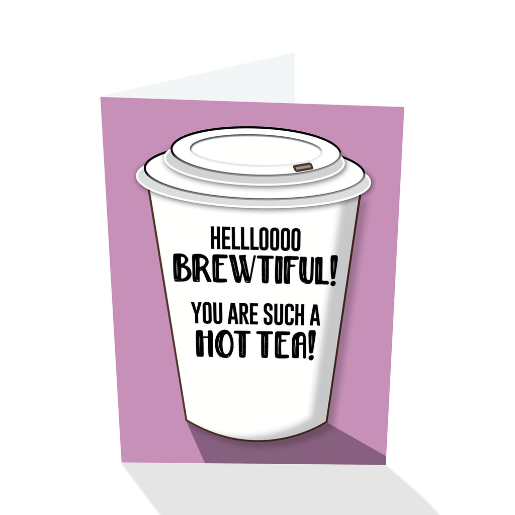 Hello Brewtiful! Notecard