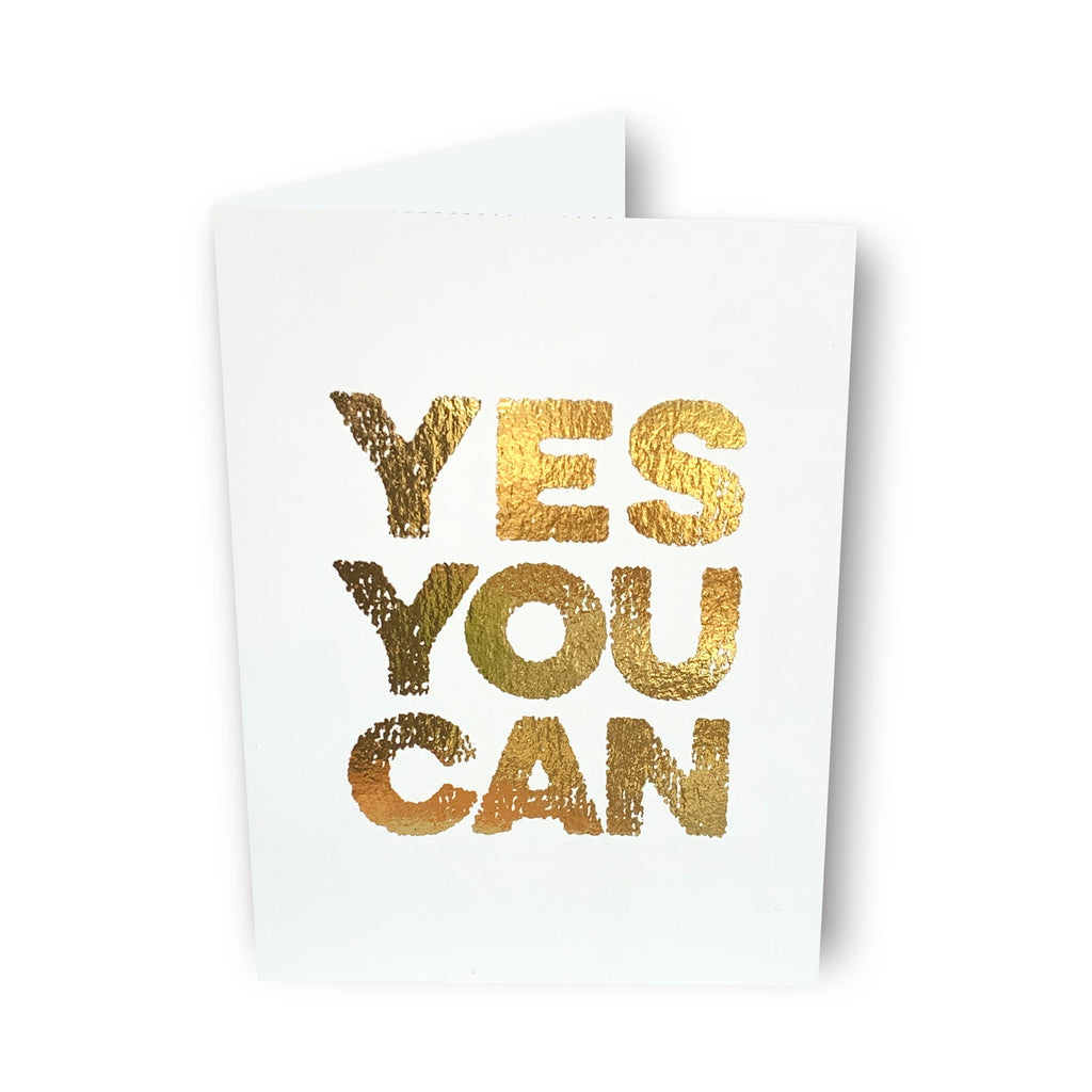 Yes You Can Card