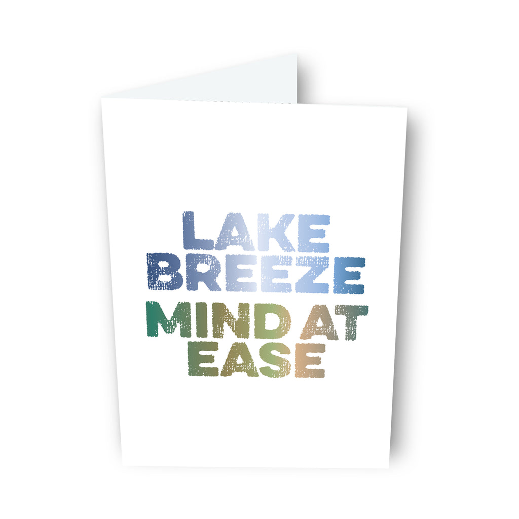Lake Breeze Card