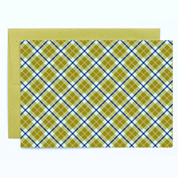 His Correspondence - Plaid 3