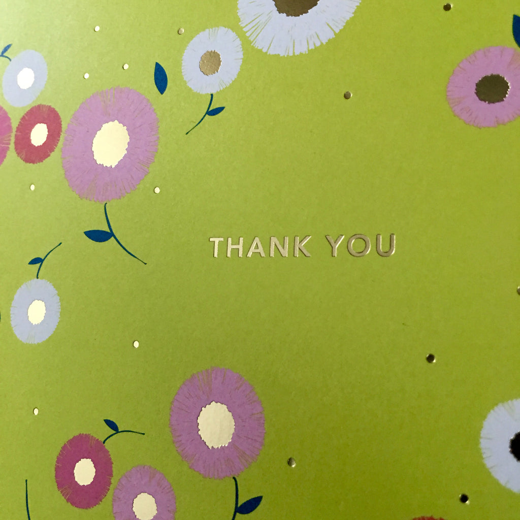 Astrid Gold Foil Thank You Box Set