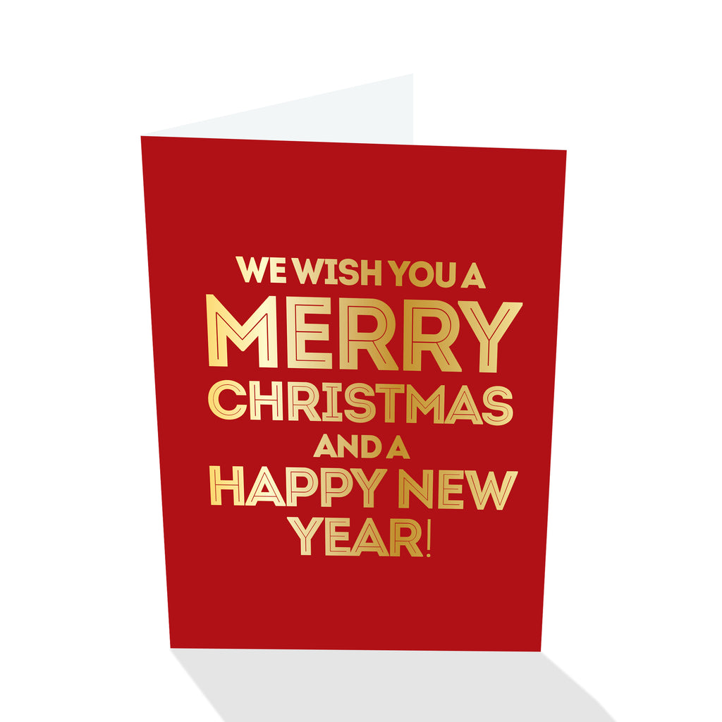 Holiday Petites - We Wish You A Merry Christmas (Foiled)