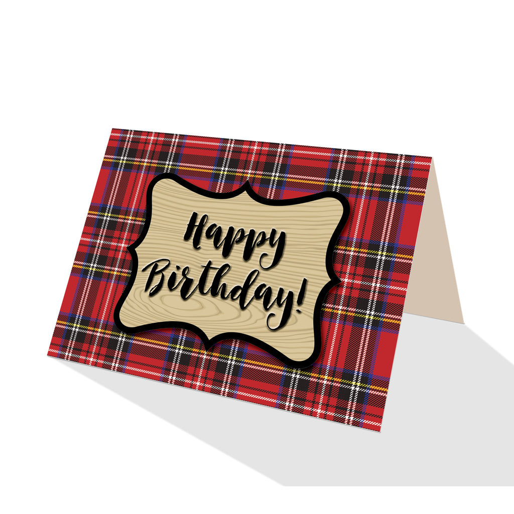 Royal Stewart Plaid Greeting Cards - 5 Options