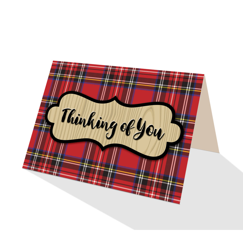Royal Stewart Plaid Greeting Cards - 5 Options