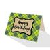 Green Tartan Plaid Greeting Cards - 5 Options
