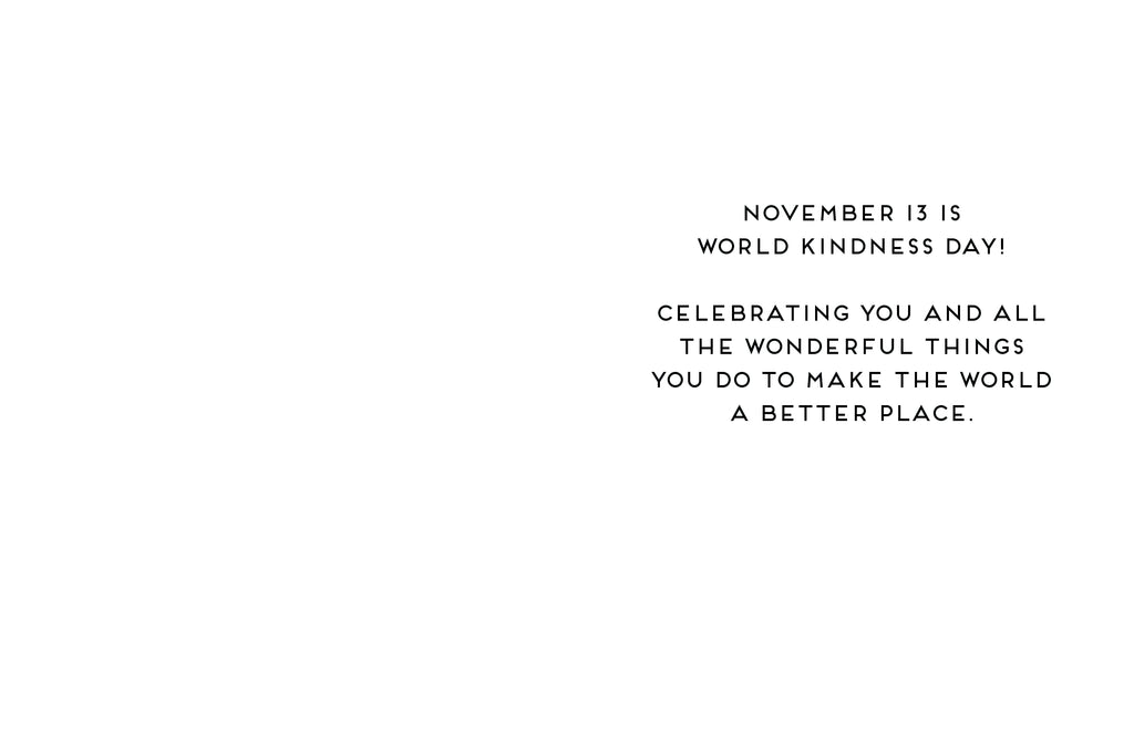 World Kindness Day Card