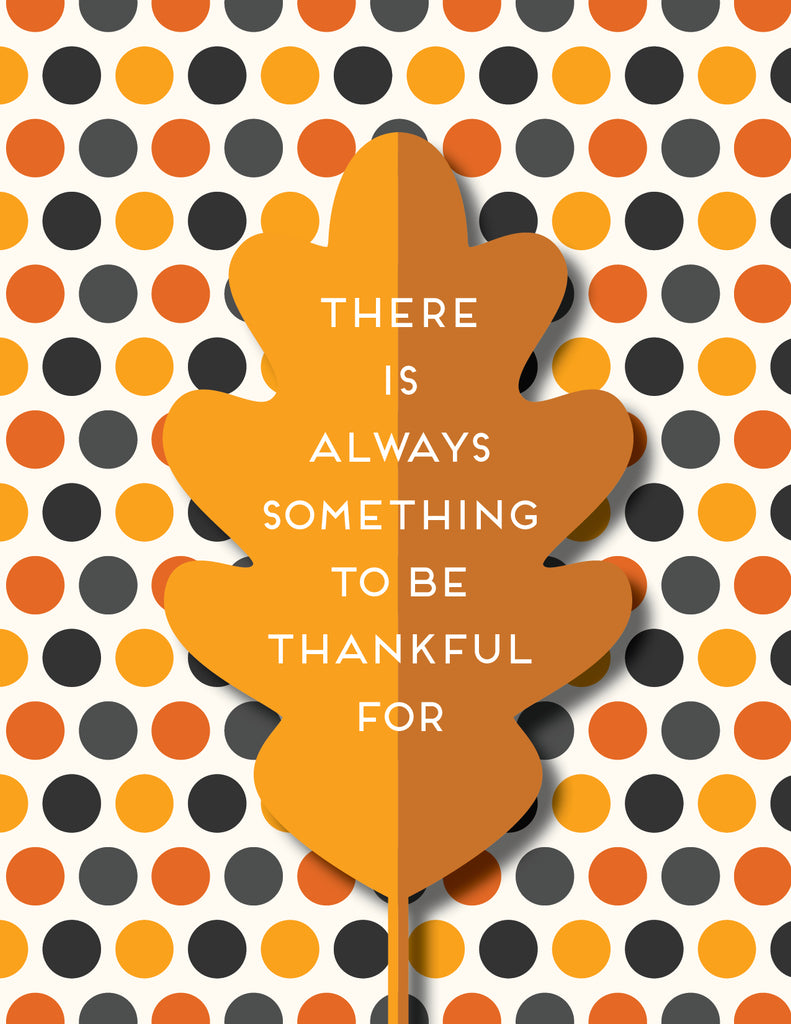 Always Something to be Thankful For Thanksgiving Card