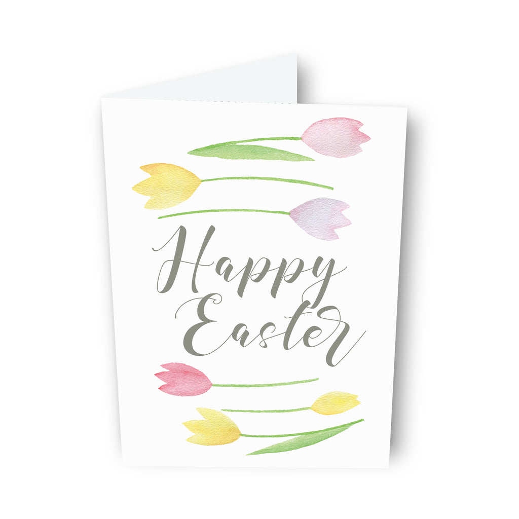 Tulips Easter Card