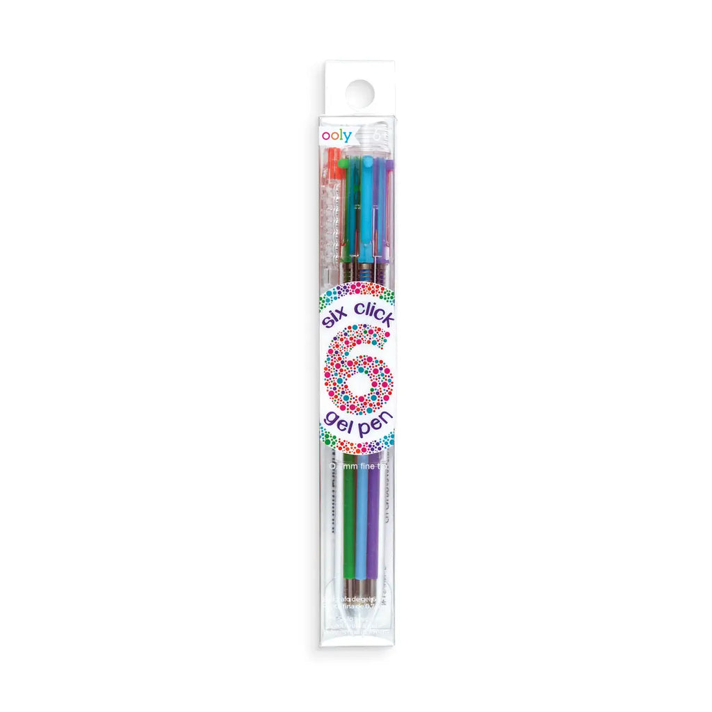 Six Click Colored Gel Pen - Classic - 1 Pen