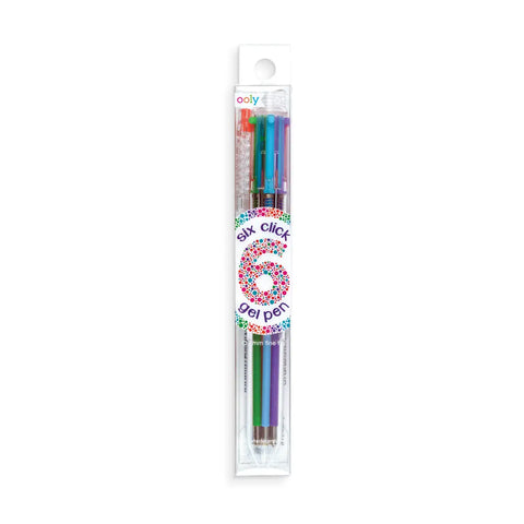 Six Click Colored Gel Pen - Classic - 1 Pen