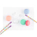 Le Macaron Patisserie: Vanilla Scented Puzzle Erasers (Set o