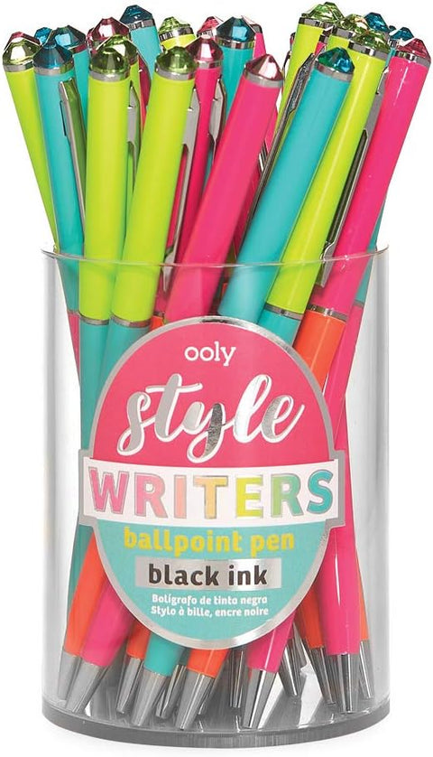 Style Writer Metal Ballpoint Pens - 1 Pen