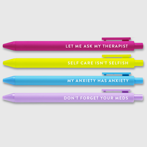 Always Anxious Anxiety Pen Set