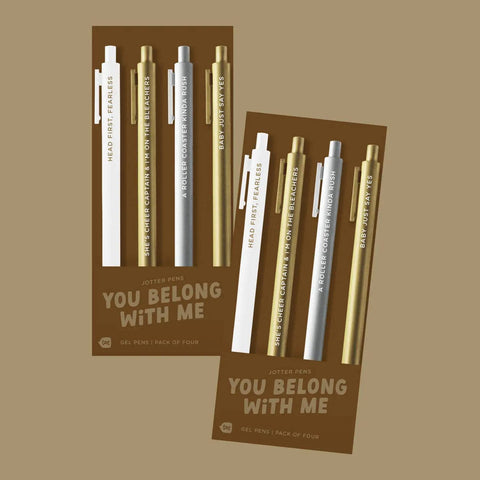 TS Jotter 4 Pack: You Belong With Me