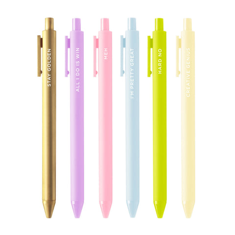 Jotter Gel Pen 6-Pak  (5 Sets to Choose From!)