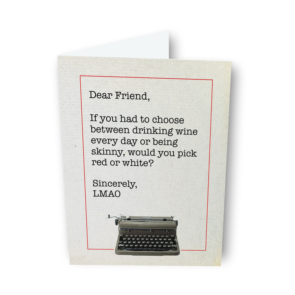Dear Friend, a Dear Life Greeting Card