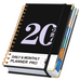 2027 Édition Collection - Weekly & Monthly & Yearly Spiral Planner with Notebook, Index Tabs and more!