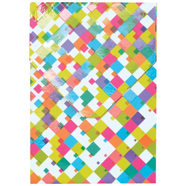 Geometric Mixie-Pixels Purse Mini Pad