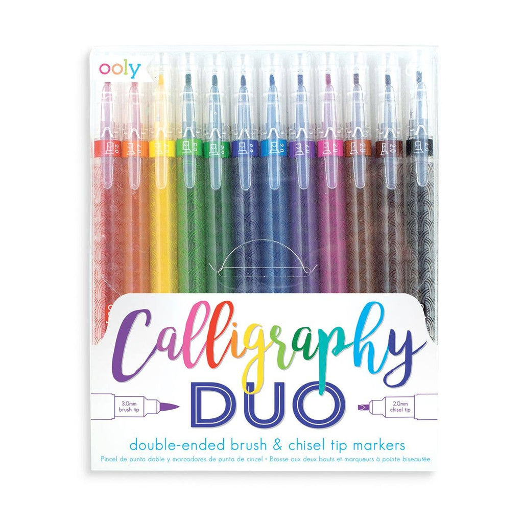 Calligraphy Duo Double-ended Markers - Set of 12