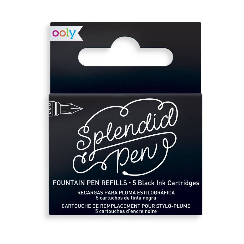 Refills for Splendid Fountain Pen - Black