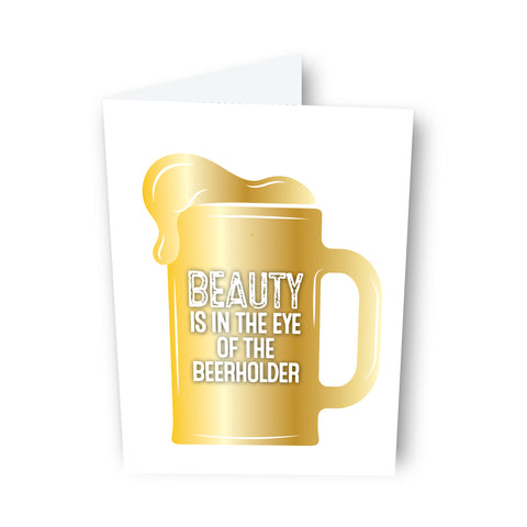 Beauty Beer Card