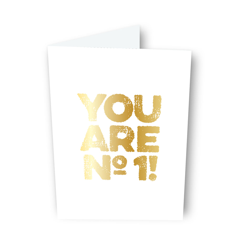 You Are No.1 Card