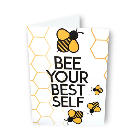 Bee Your Best Self Card