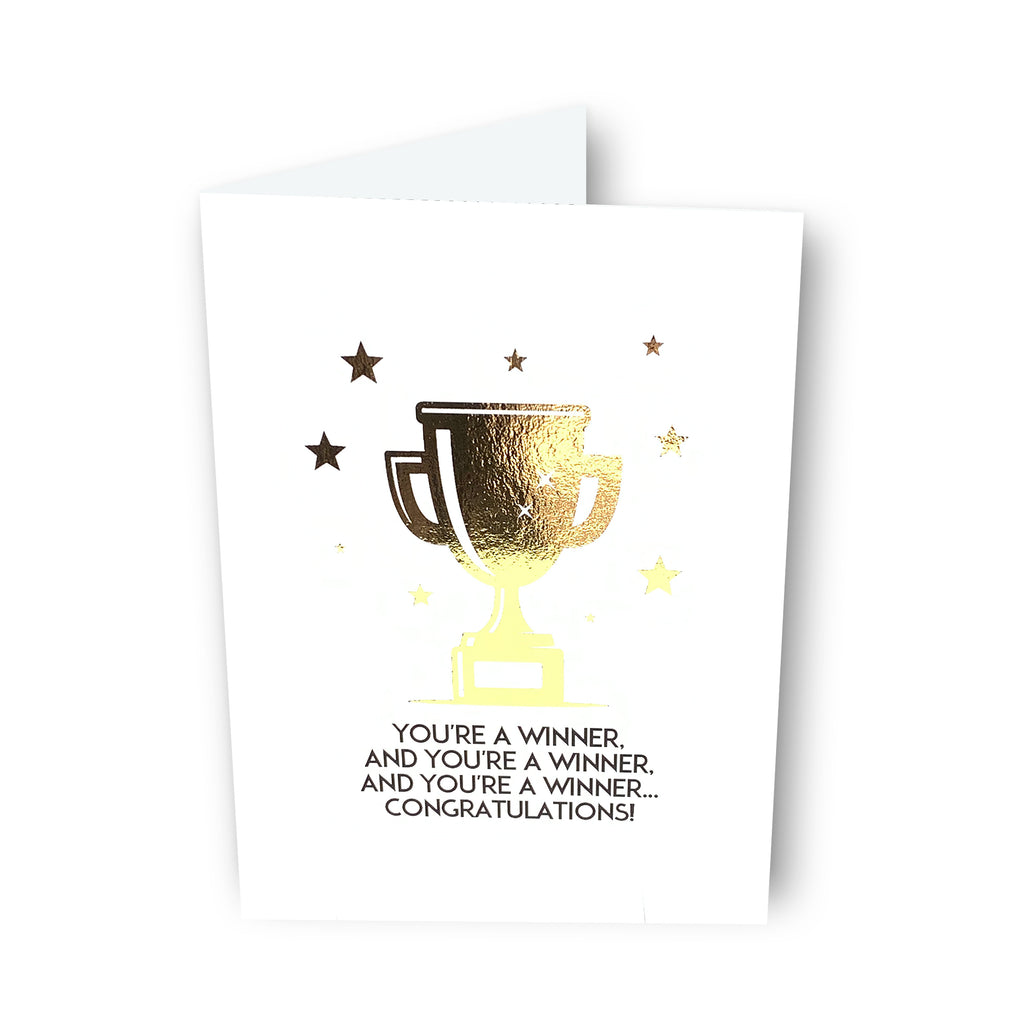 You're A Winner Card