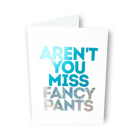 Fancy Pants Card