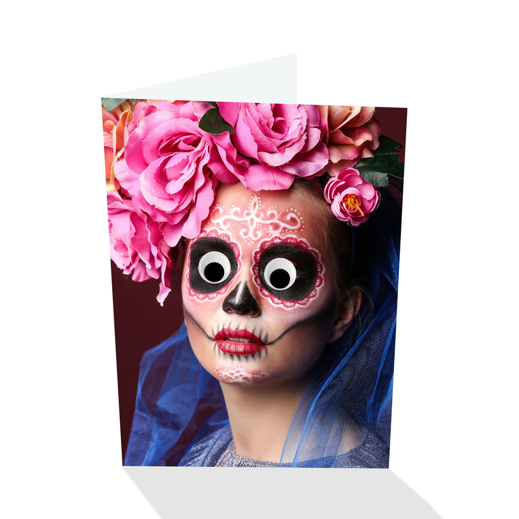 Deadeye Gina Halloween III Greeting Card