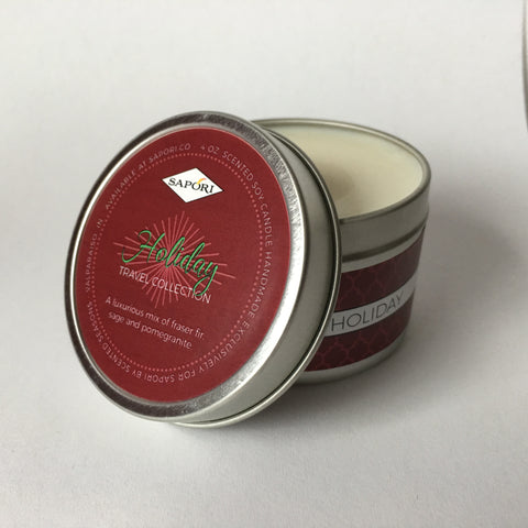 Holiday 4oz. Travel Candle