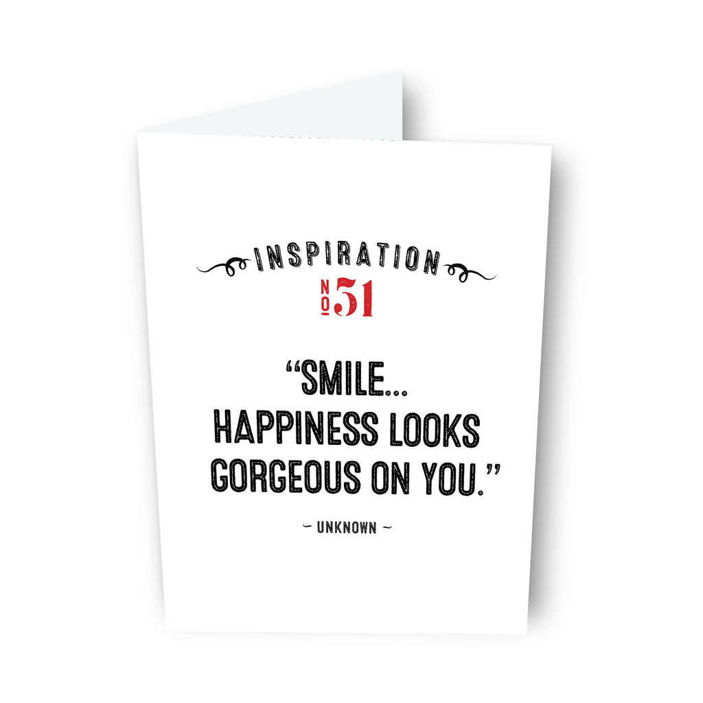 Smile... by Unknown - Card No. 51