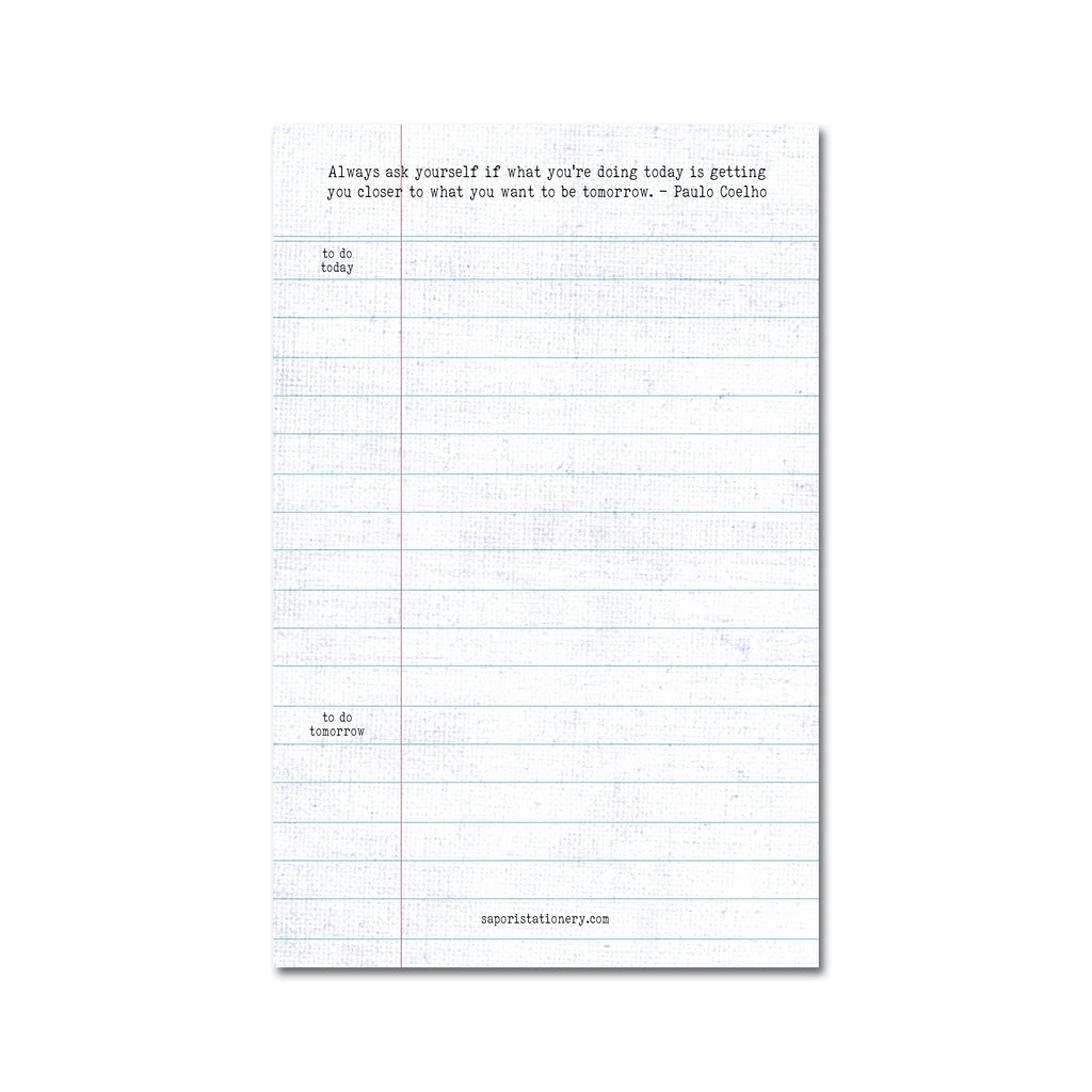 Ruled ToDo  Medium Notepads (Set of 3)